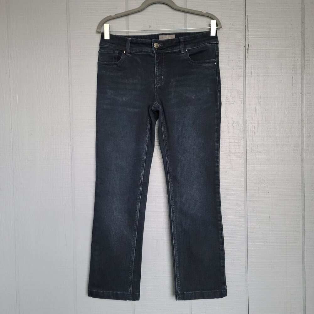 So Slimming By Chico's Women's Denim Jeans. 4 (chico's 0) - Picture 2 of 6